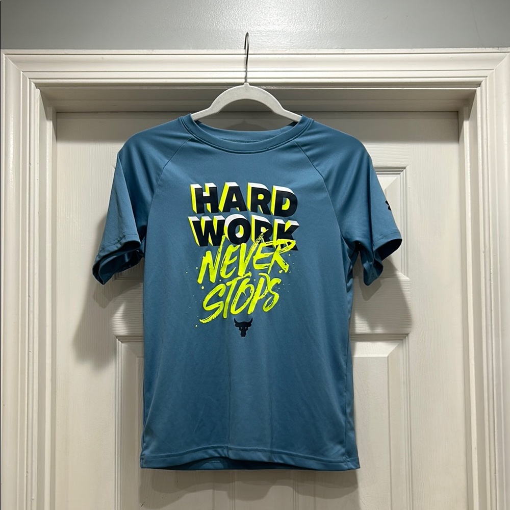 Under Armour Blue Graphic Tee
